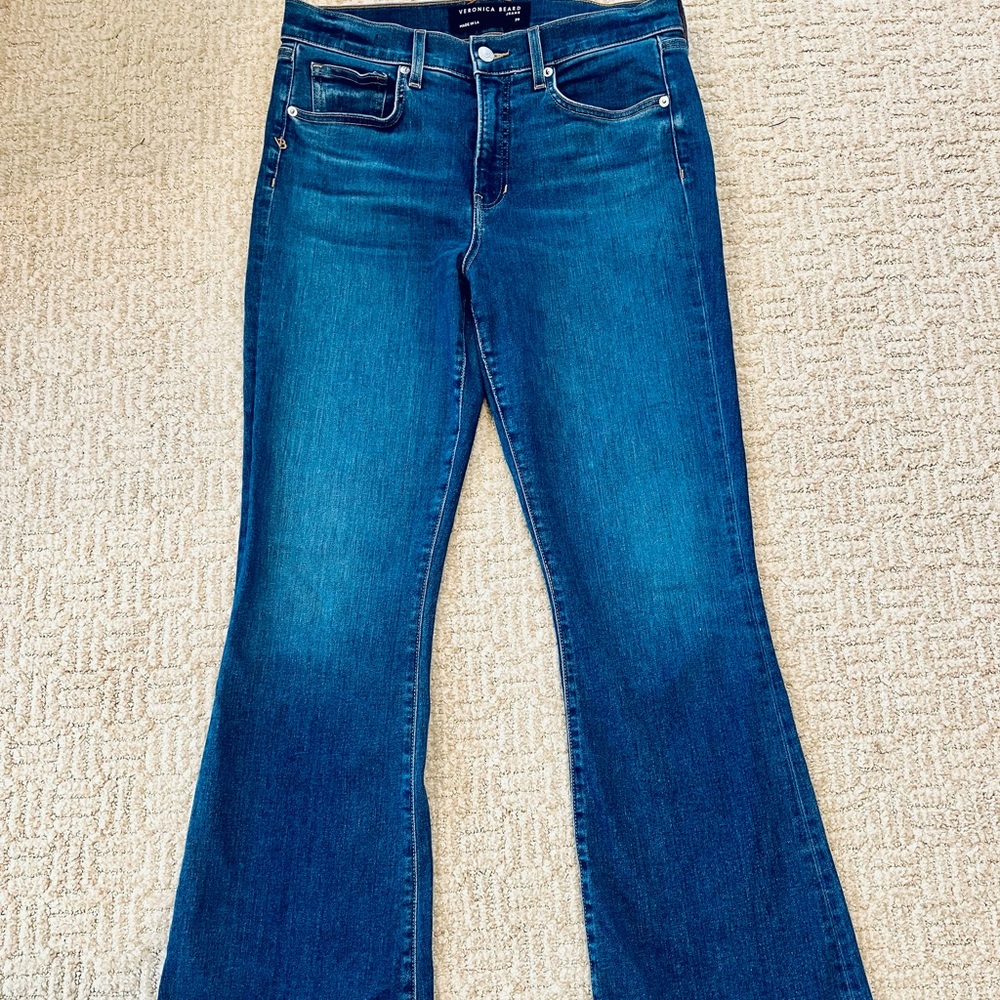Veronica Beard Beverly Skinny Flare Jeans Women Size 29